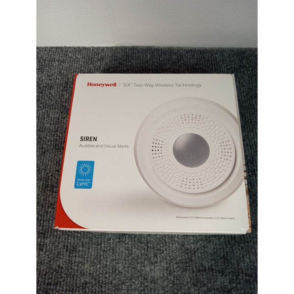 honeywell wireless siren SiX 2 way wireless technology